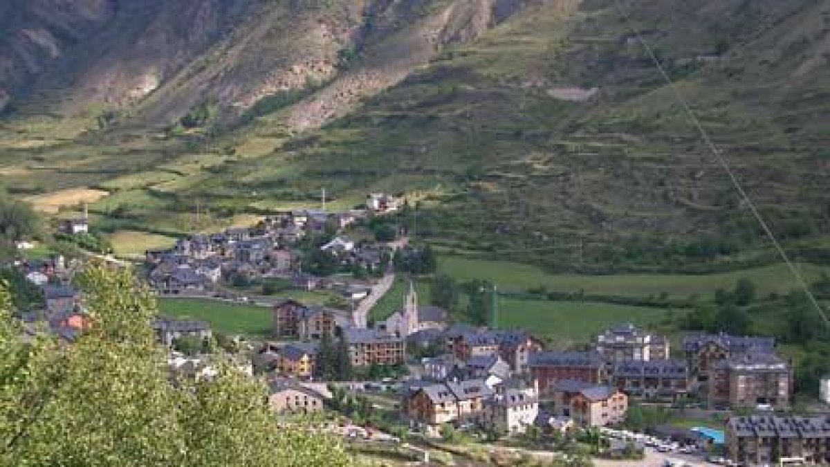 Vista panoràmica del municipi d’Espot.
