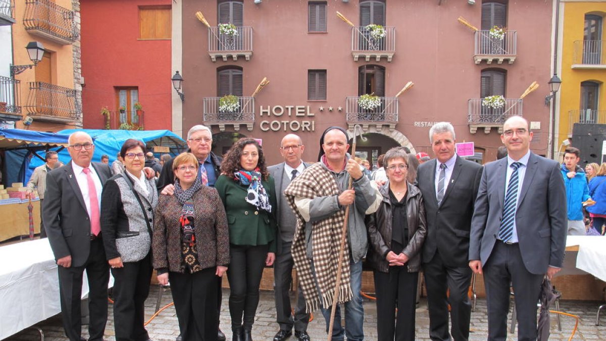 L’actor Toni Albà va rebre ahir la distinció de Majoral dels Pirineus.
