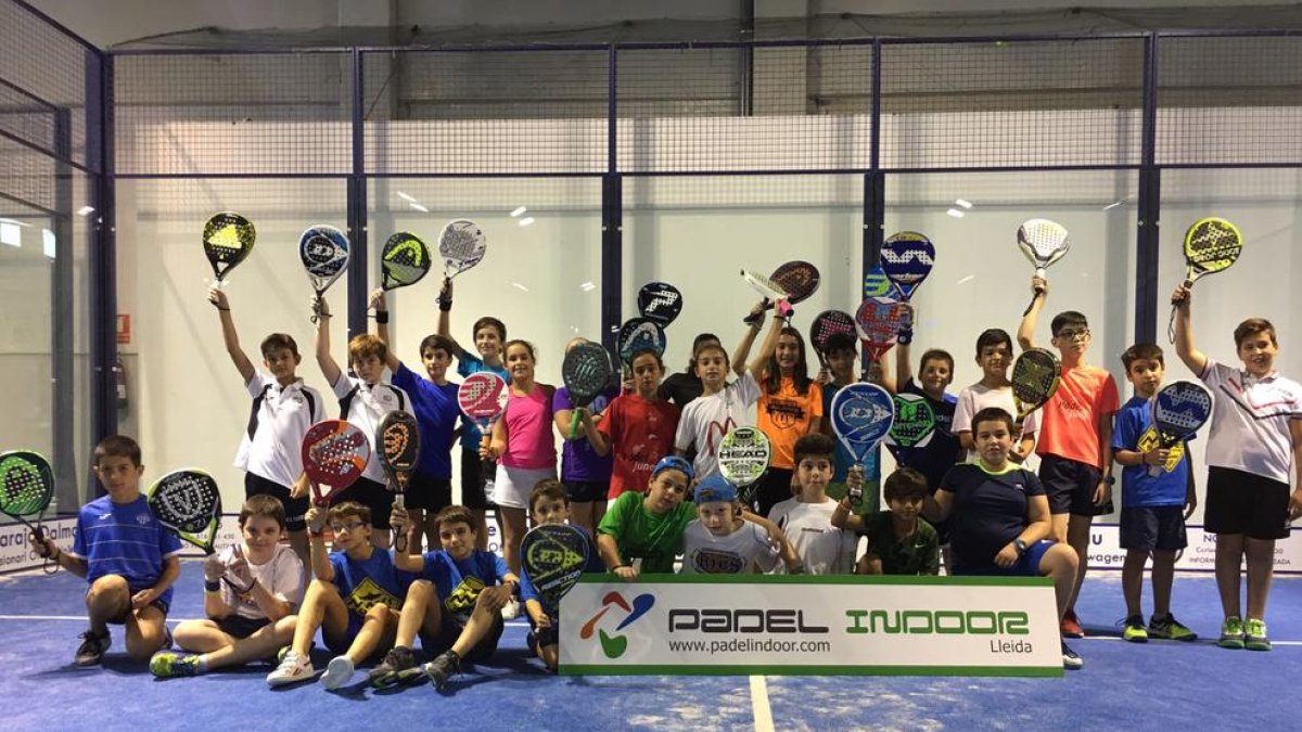 A la imatge, els participants de la categoria alevina que van prendre part en la tercera prova del torneig.