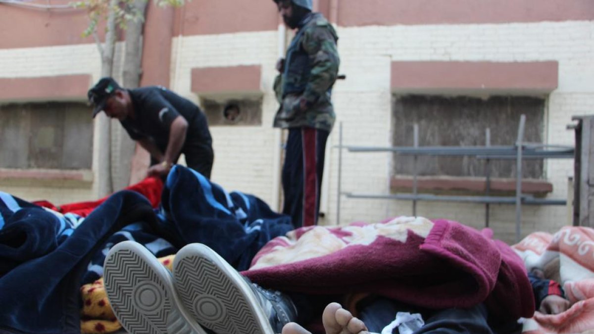 Algunes de les víctimes després de l’atac d’ahir a un centre d’entrenament policial a Quetta.