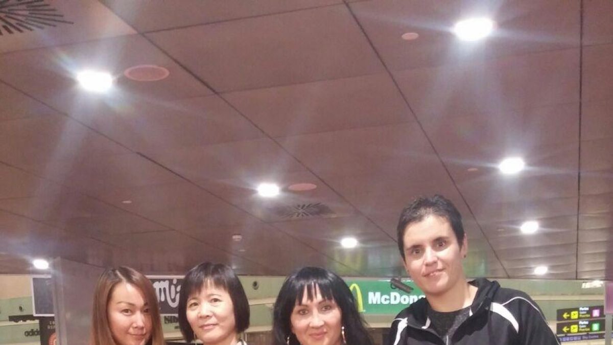 Les quatre integrants del Villart Logístic CTT Balaguer.