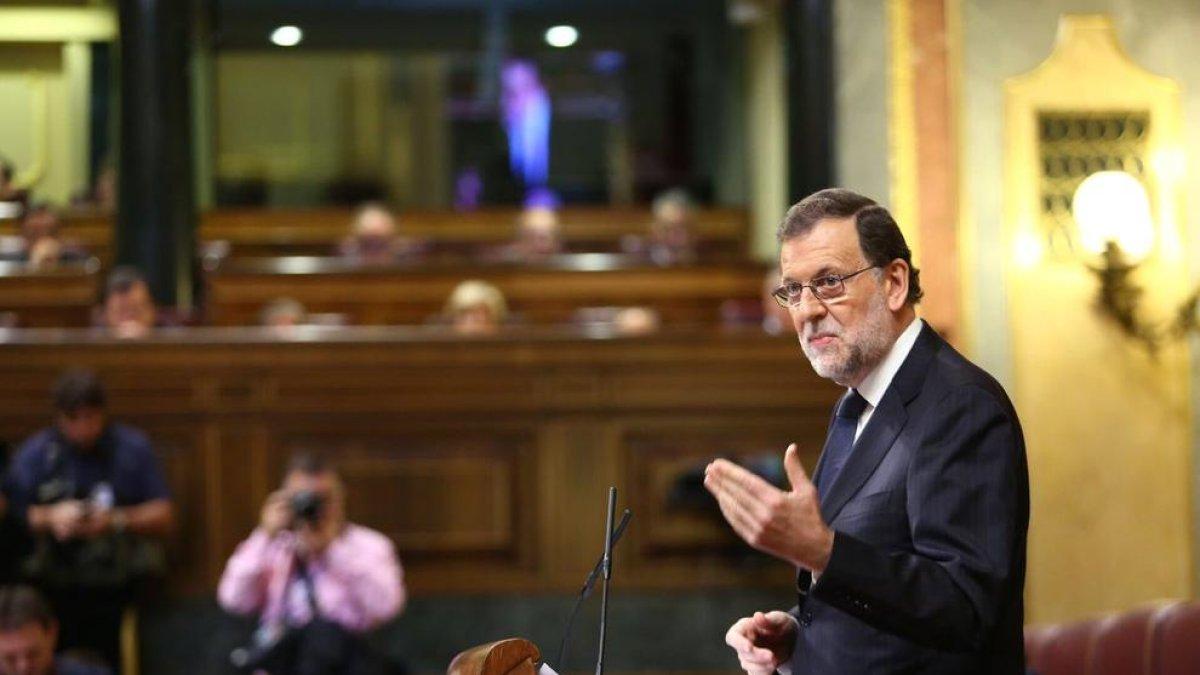 Mariano Rajoy en el Congreso