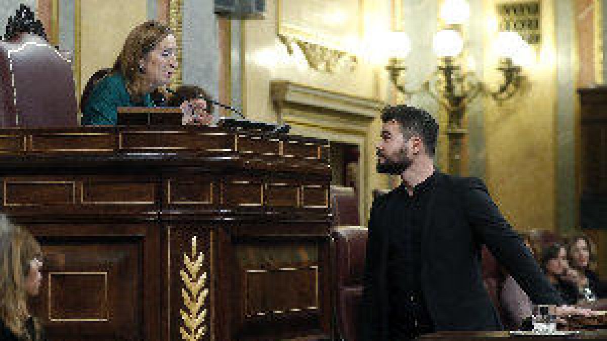 Rufian: Alguns socialistes parlen molt de mi per no parlar d’altres coses