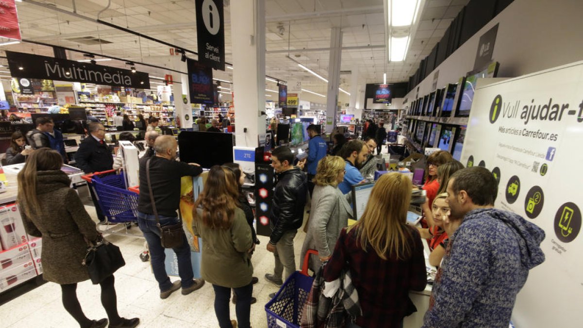 El Black Friday va iniciar divendres la campanya de Nadal.