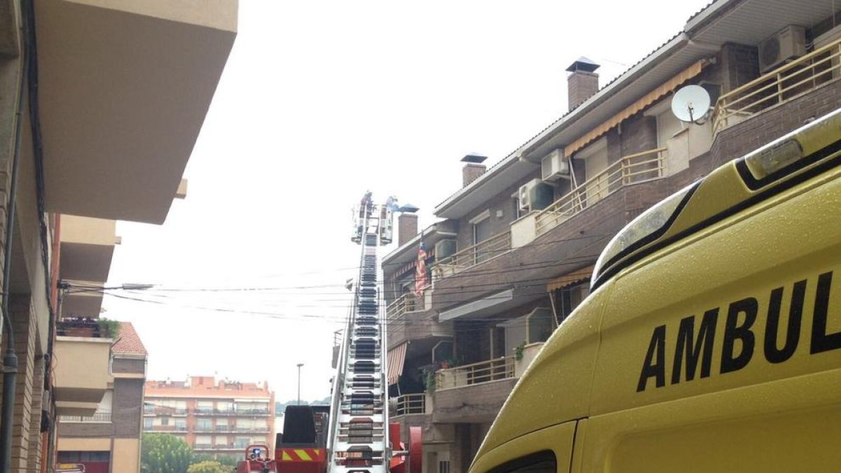 Foc de xemeneia a Tàrrega