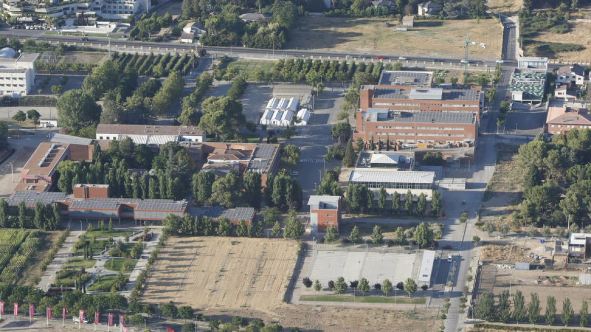 Vista de la facultat d'Agrònoms de Lleida