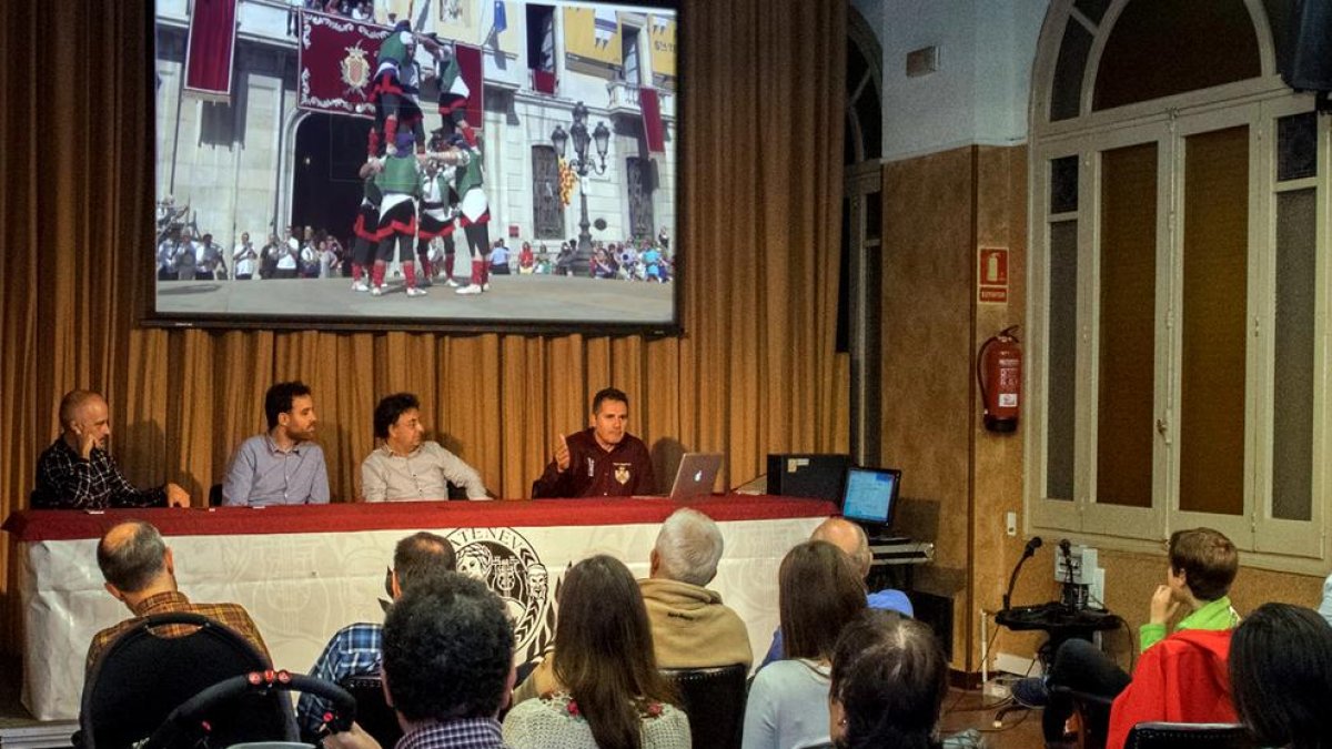 Un moment de la presentació, el cap de setmana passat.