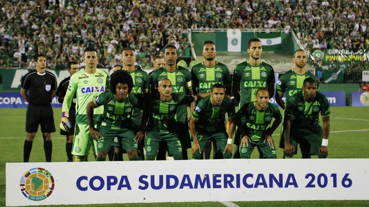 Declaran al Chapecoense campeón de la Copa Sudamericana 2016