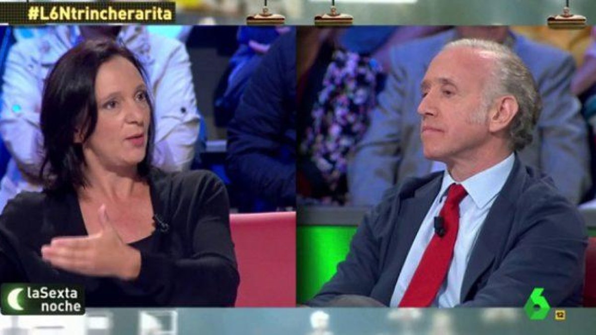 Inda i Bescansa, a ‘La Sexta Noche’.