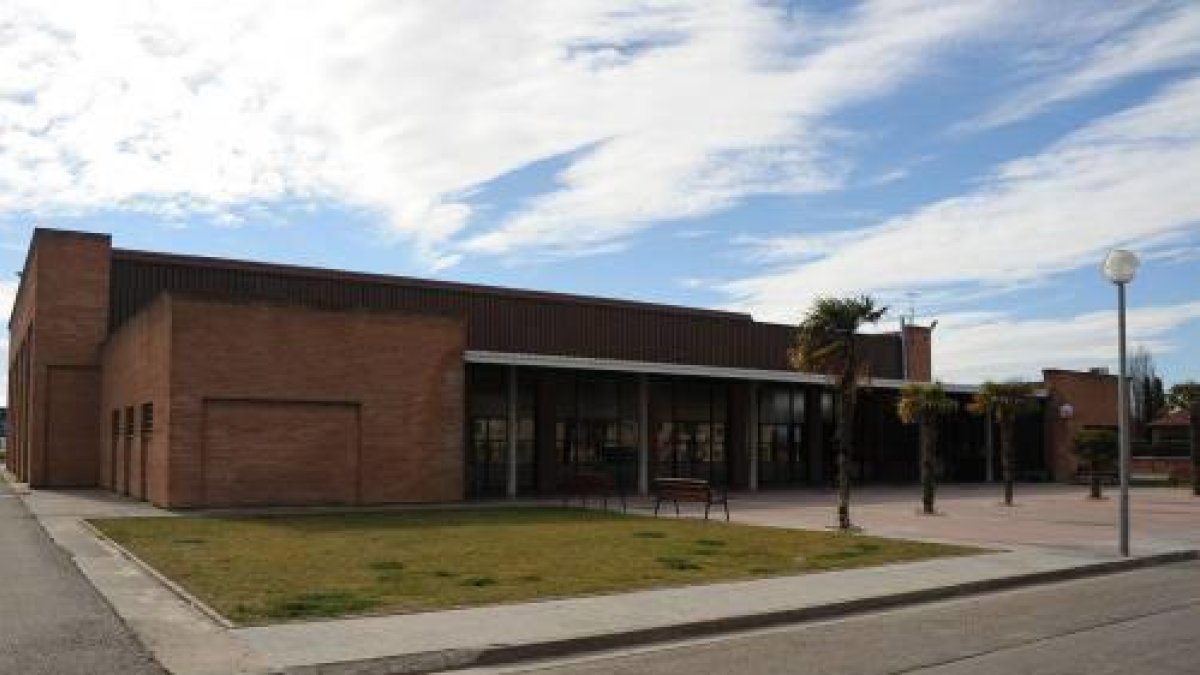 El pavelló poliesportiu municipal.