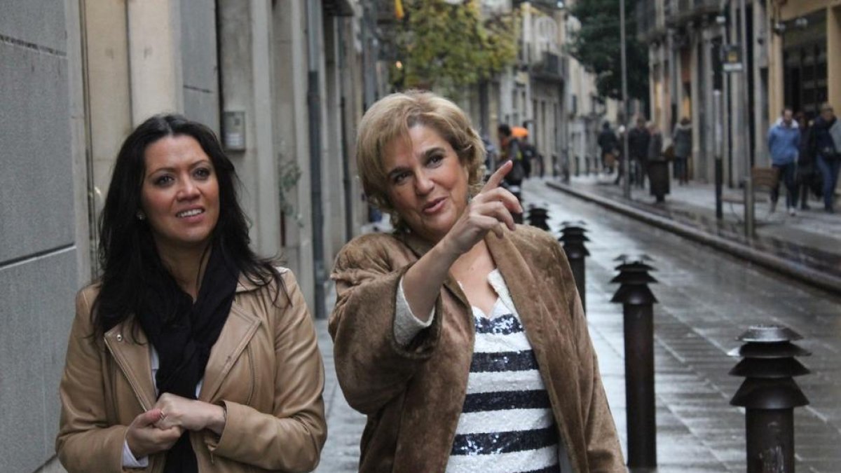 Pilar Rahola i Marcela Topor