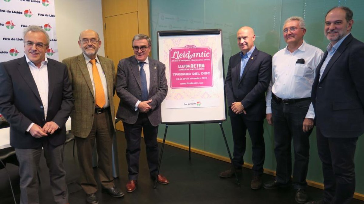 La presentación de las ferias tuvo lugar ayer en La Llotja.