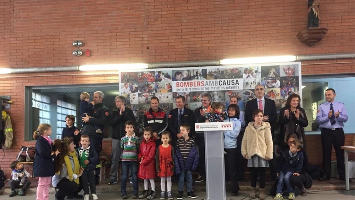El calendari va ser presentat ahir al parc de l’Hospitalet.