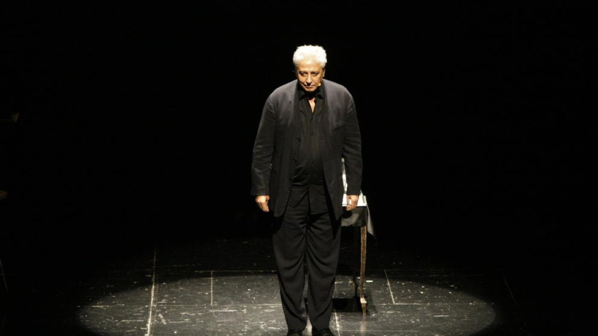 Un moment de l’espectacle d’Anthony Blake ahir a la Llotja.