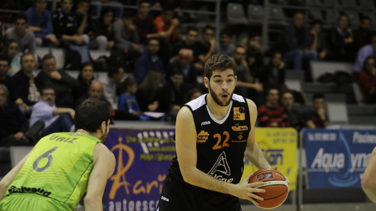 Gerard Sevillano firmó ante el cuadro donostiarra su mejor actuación con el Actel Força Lleida.