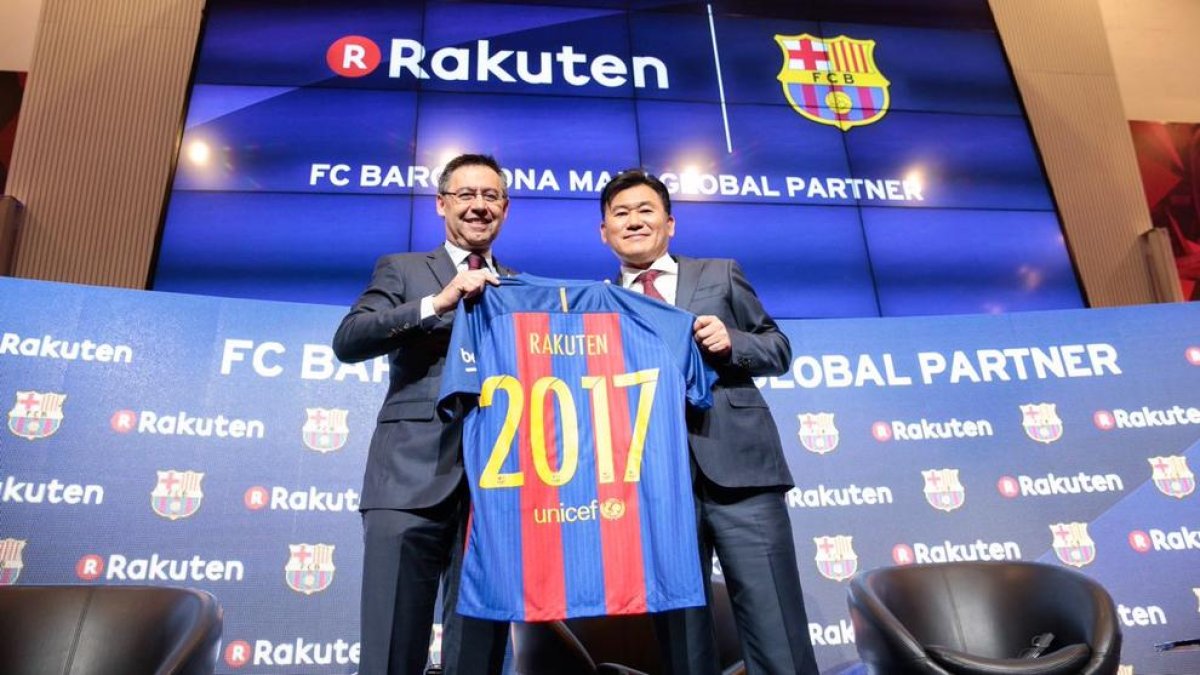 El nou patrocinador del Barça: Rakuten, una empresa de comerç electrònic japonesa