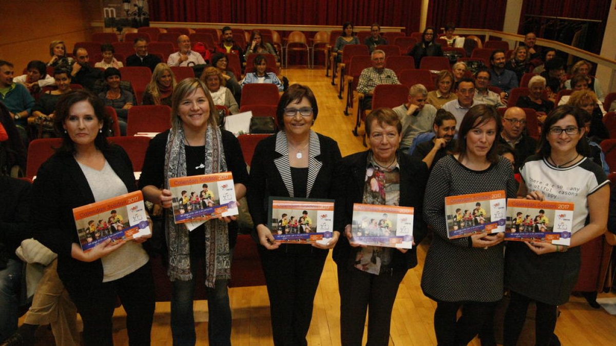 Un moment de la presentació ahir a la Diputació.