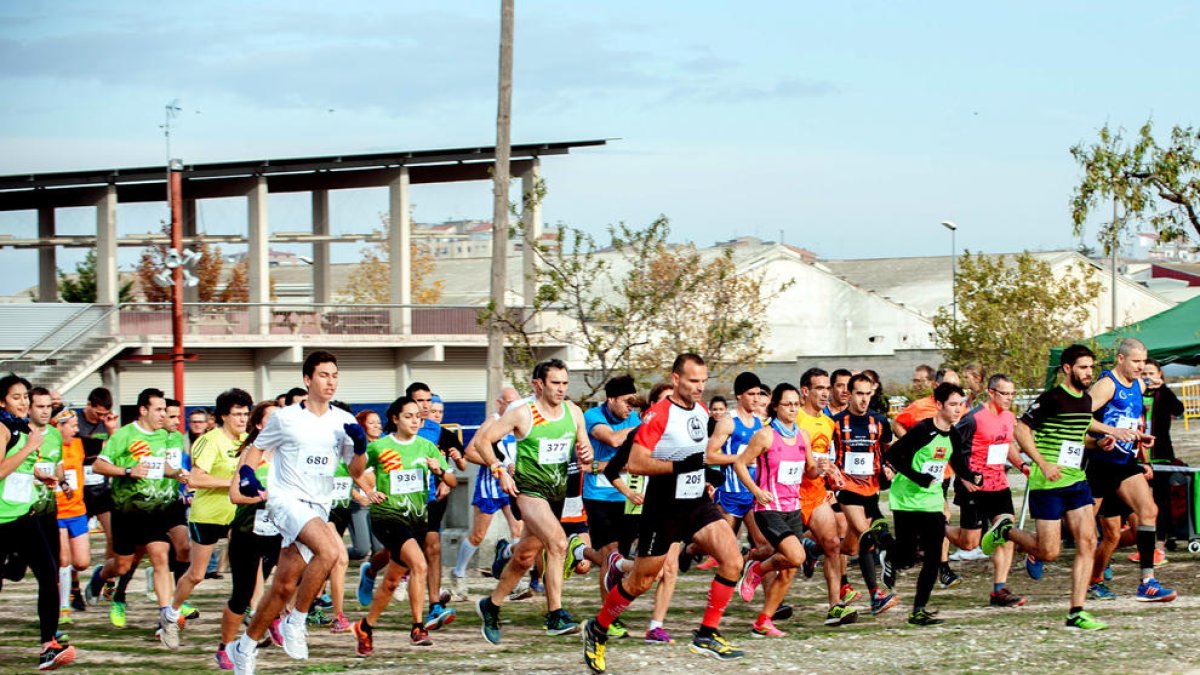 El Cros Intercomarcal de Tàrrega bat el rècord amb 550 atletes