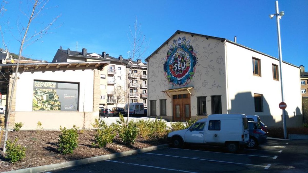 El local que ocupará el banco de alimentos.