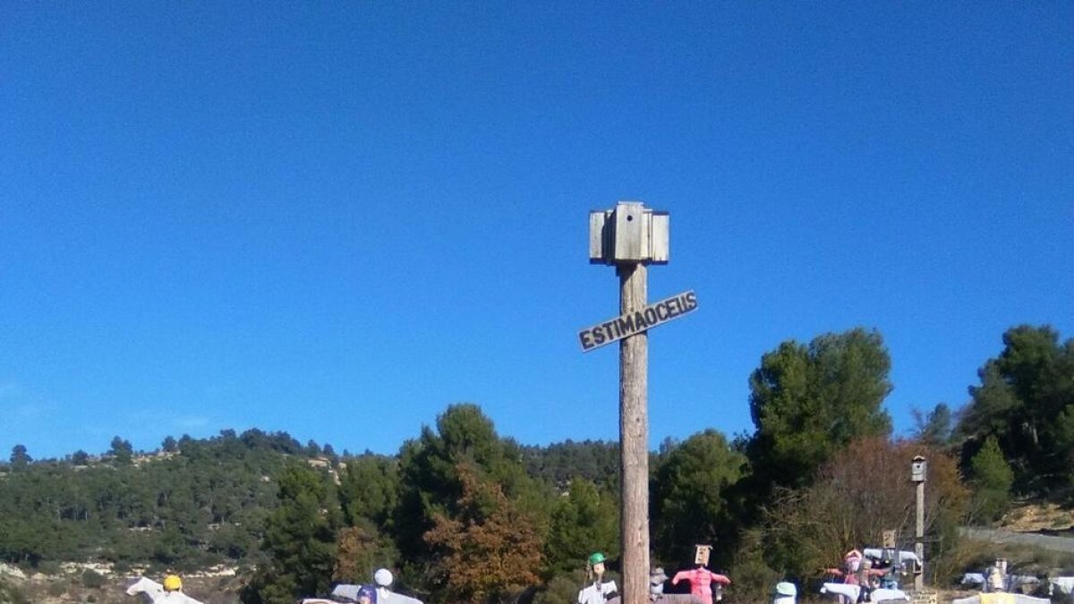 Pessebre de ‘estimaocells’ en Vallbona