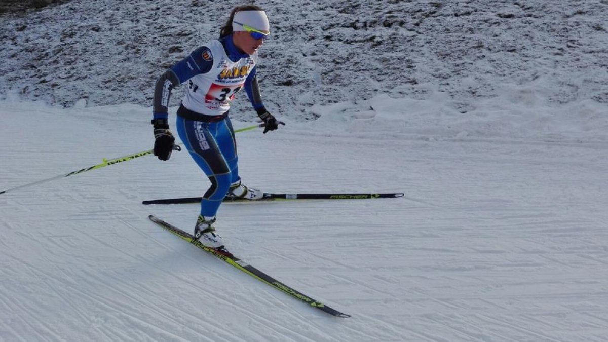 Paula Martínez es una de las integrantes de la selección española promesa que competirá en Goms.