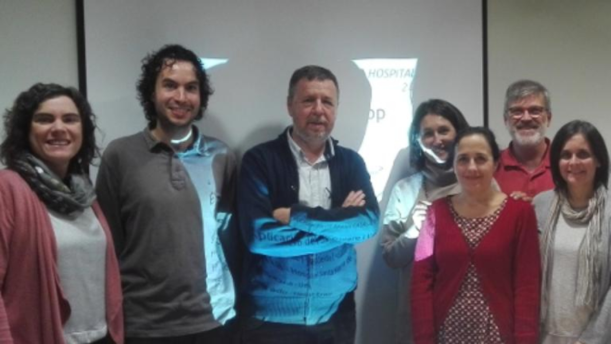 Grup de treball format per UdL, ICO i Santa Maria.