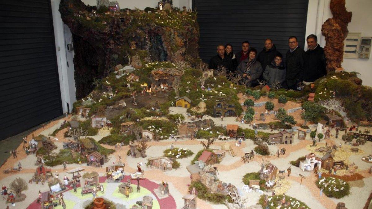 El pessebre comptarà amb 350 figures estàtiques i 70 en moviment.
