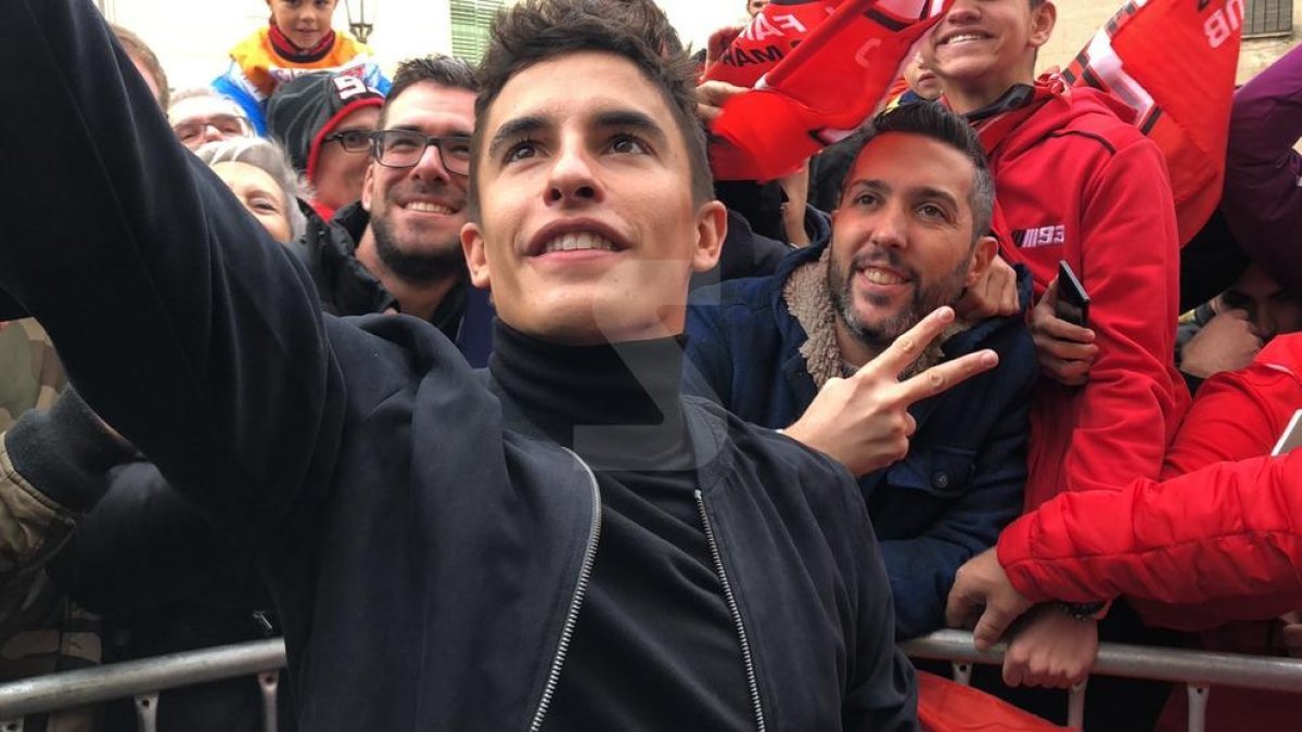 Festa en homenatge a Marc Màrquez 2018