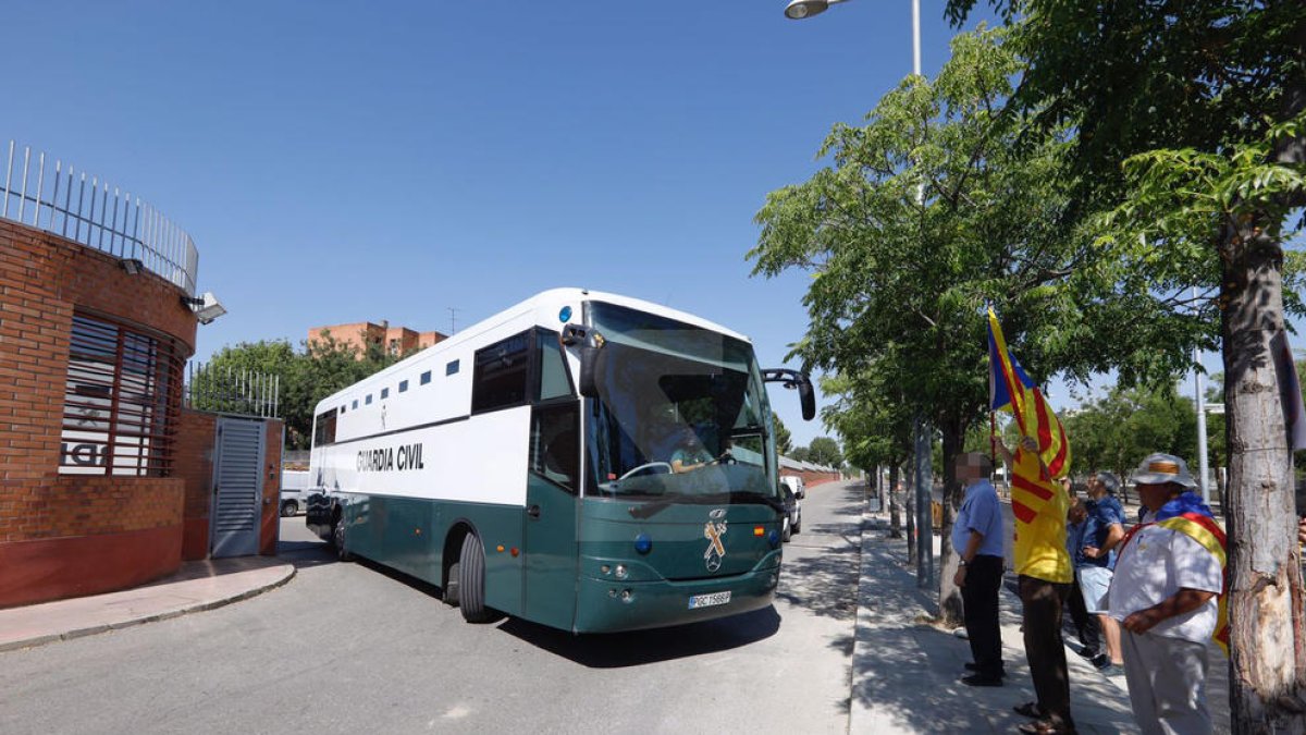 Els polítics presos, al centre penitenciari de Ponent