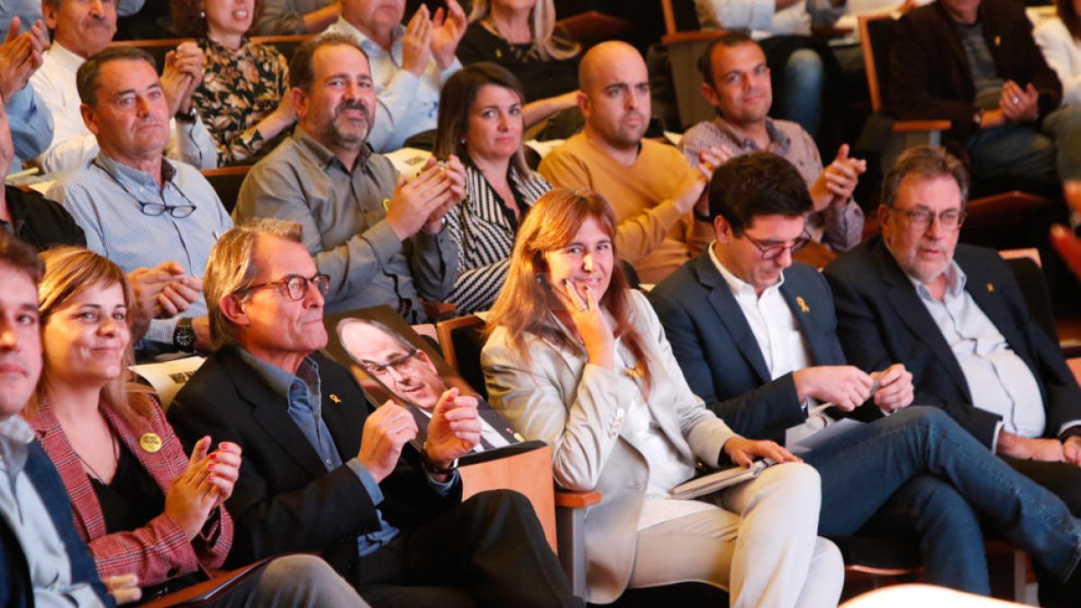 Amb la presència de Laura Borràs, cap de llista per Barcelona