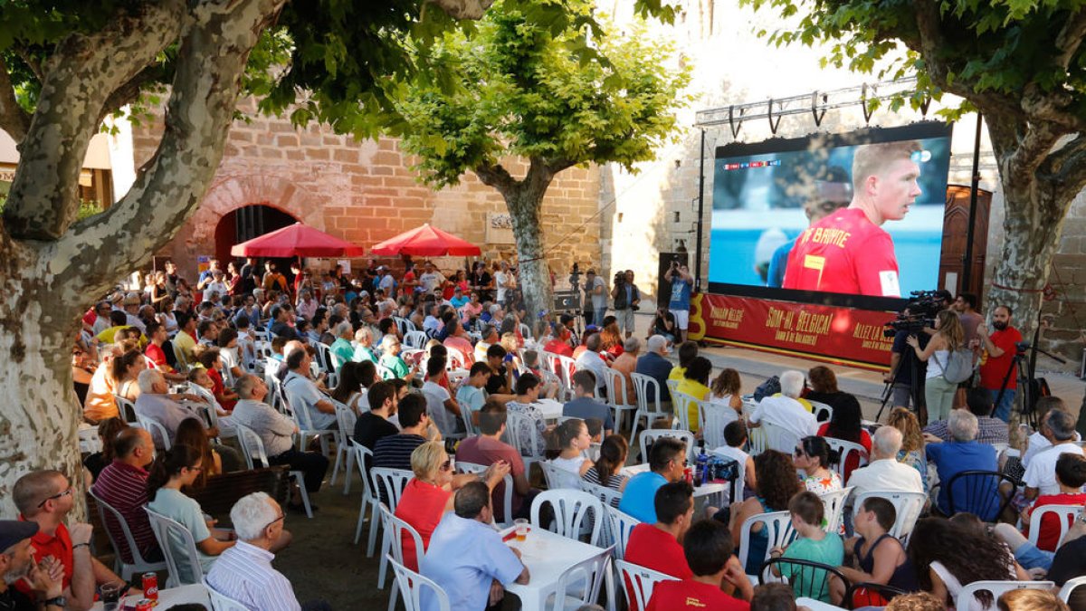 Balaguer vibra amb la Bèlgica de Robert Martínez