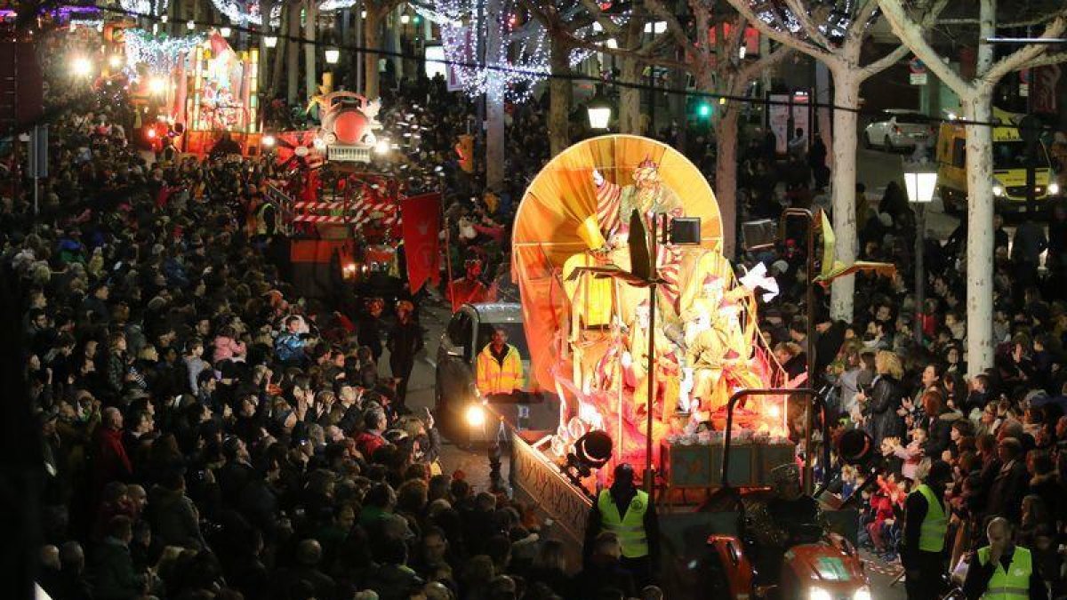 Una cabalgata de reyes en Lleida