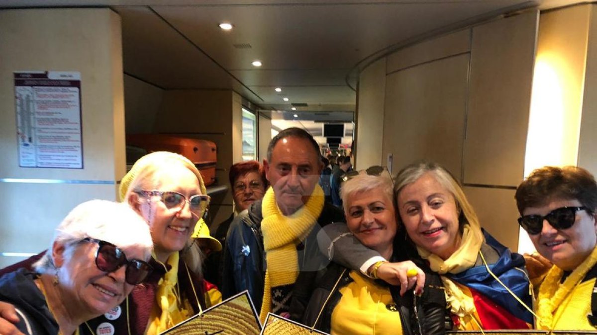 Manifestació independentista a Madrid