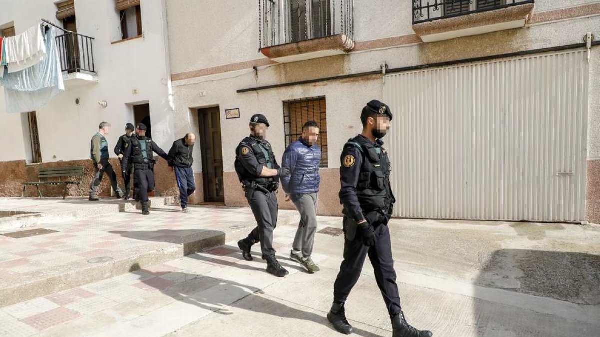 Operación antidroga en varias localidades de Lleida
