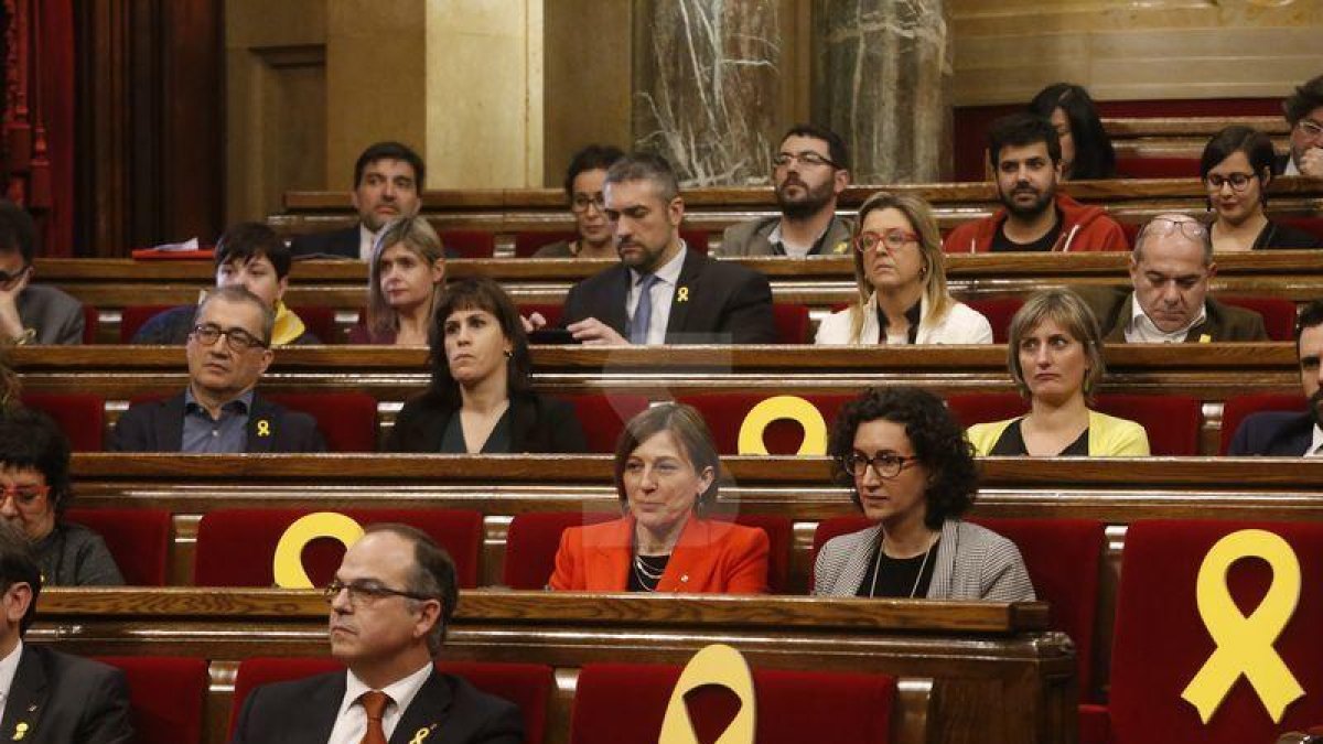Imágenes de la sesión de constitución del Parlamento