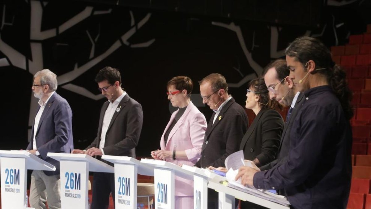 Debat entre els aspirants a l'alcaldia de Lleida