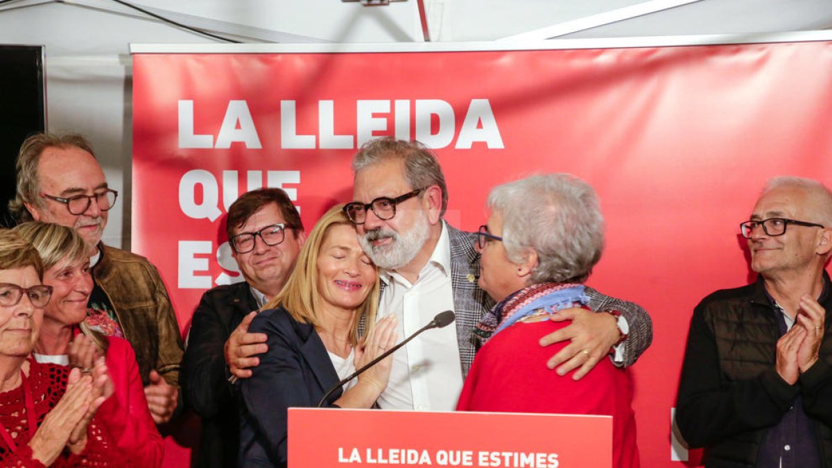Decepció a la seu del PSC de Lleida
