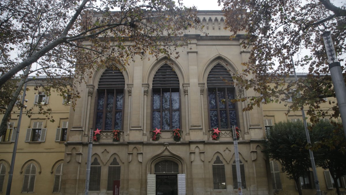 L’edifici del Rectorat de la Universitat de Lleida.