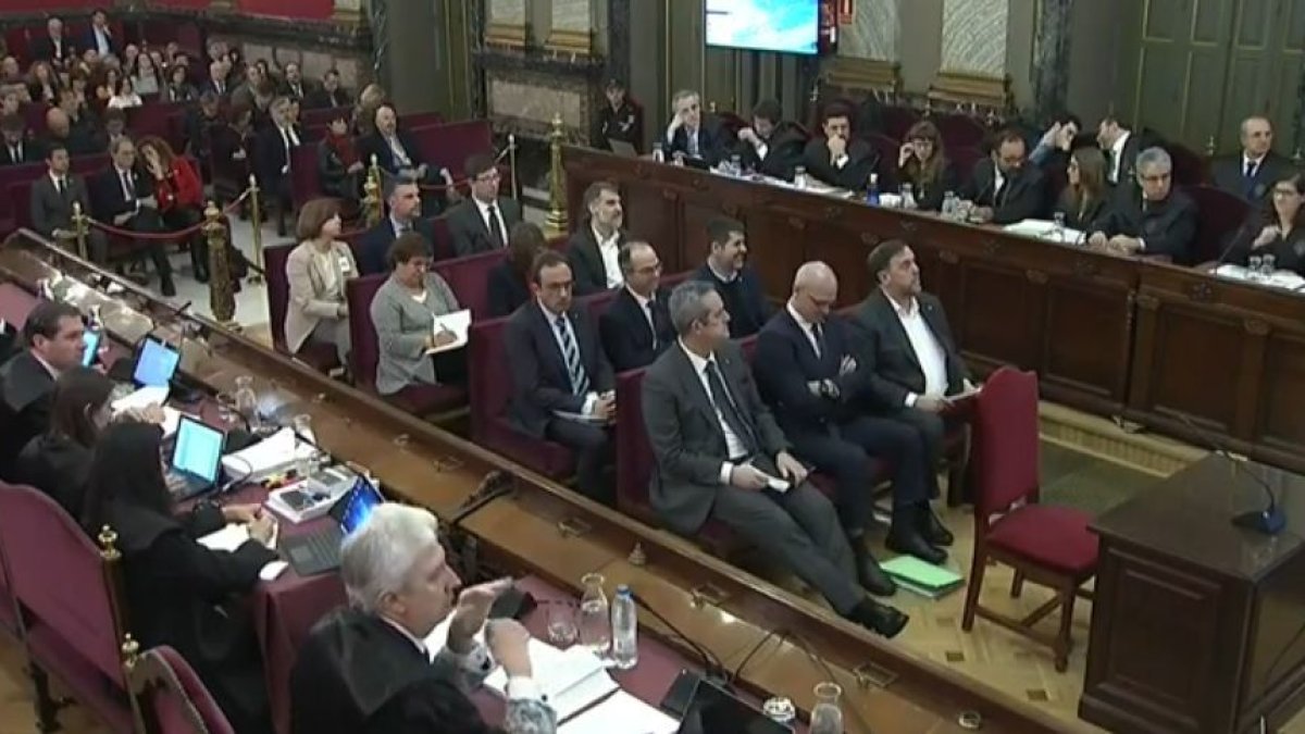 Empieza el juicio del 'proceso' en el Tribunal Supremo