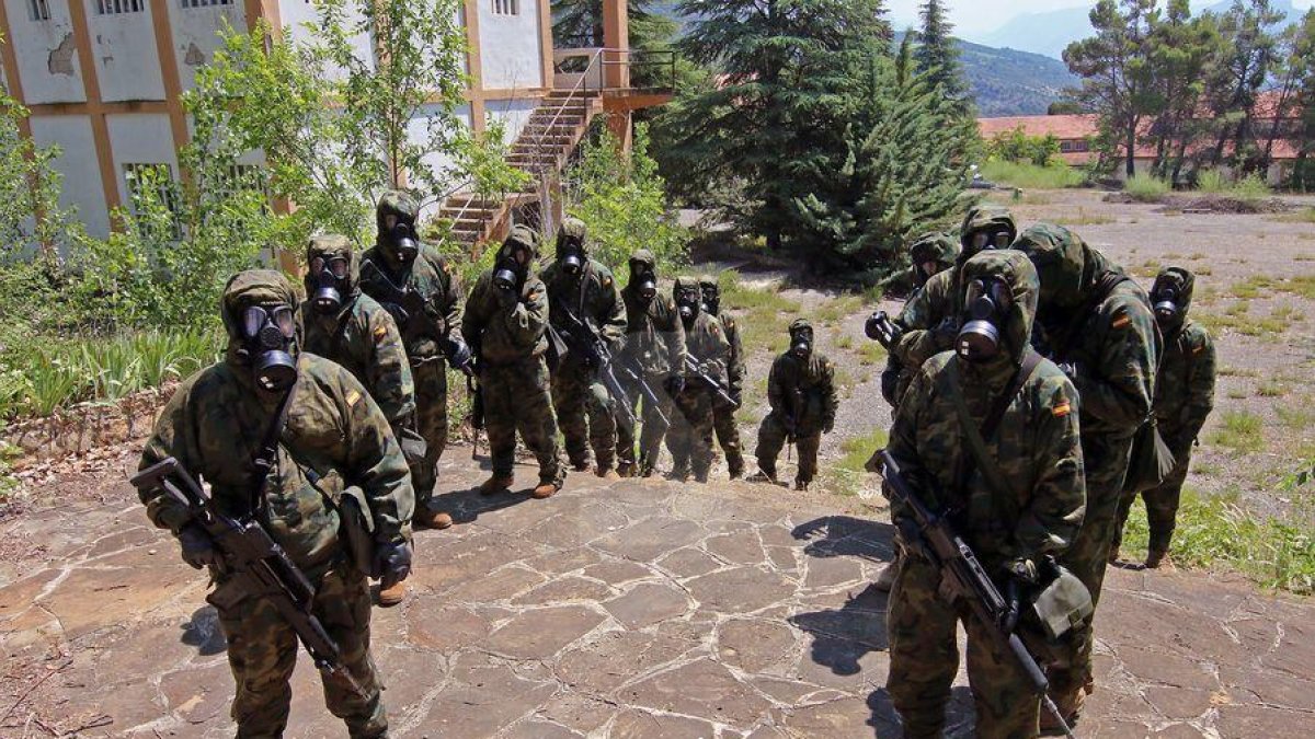 Maniobres militars a Talarn