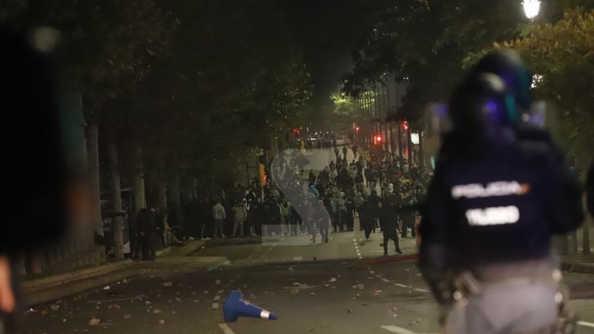 Disturbios en Lleida el 18-O