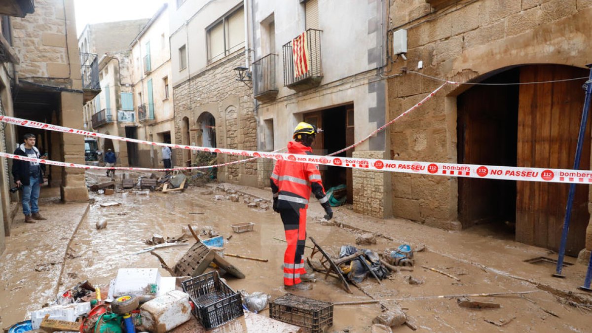 El desastre després del temporal a l'Albi