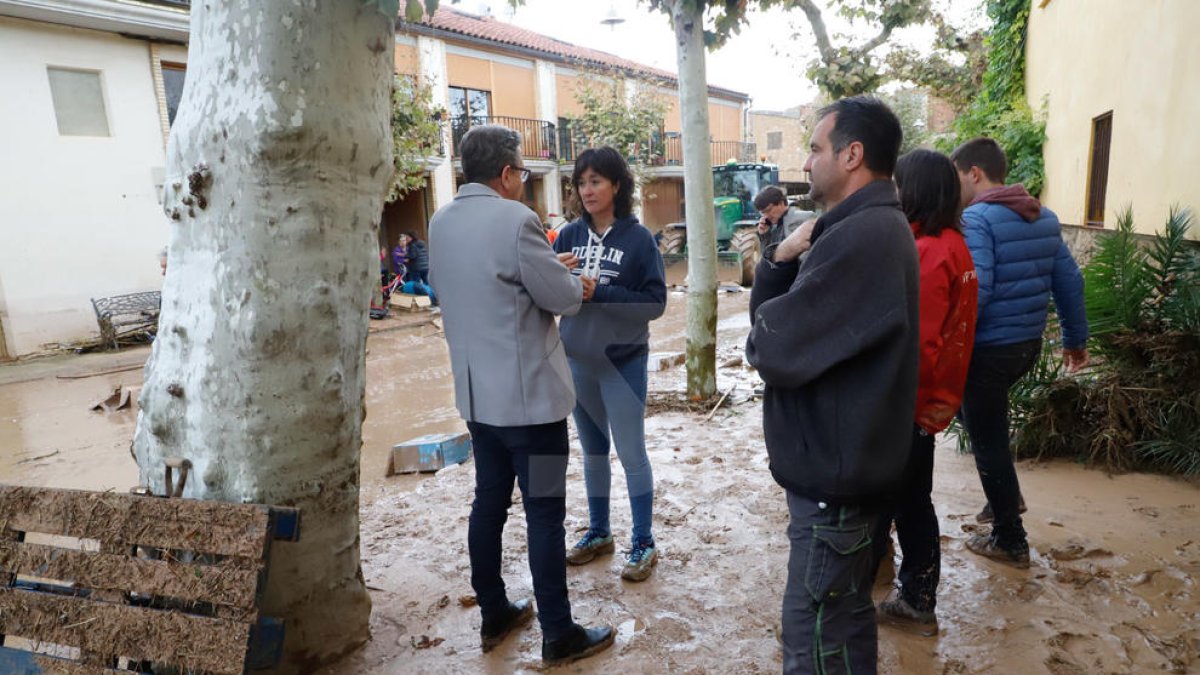 El desastre després del temporal a l'Albi