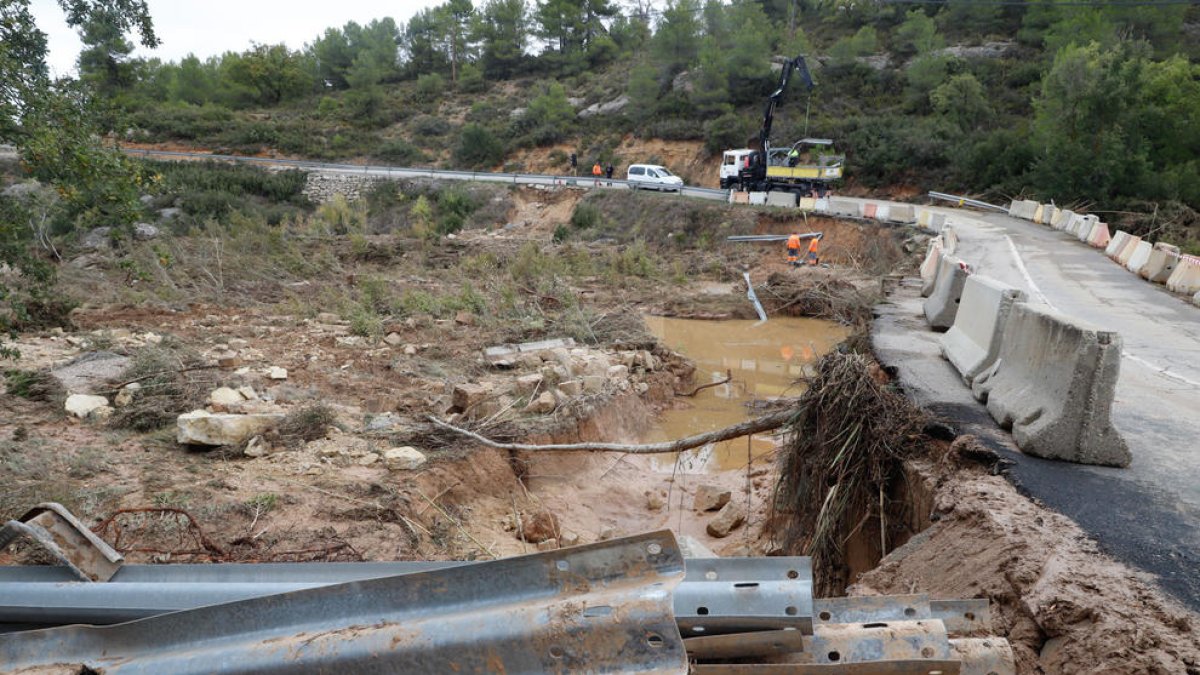 L'endemà del desastre del temporal al pla de Lleida