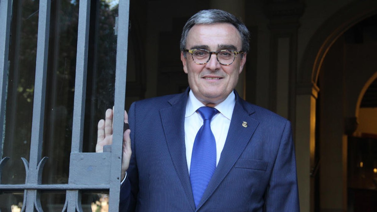 Imatge d’arxiu de l’alcalde de Lleida, Àngel Ros.