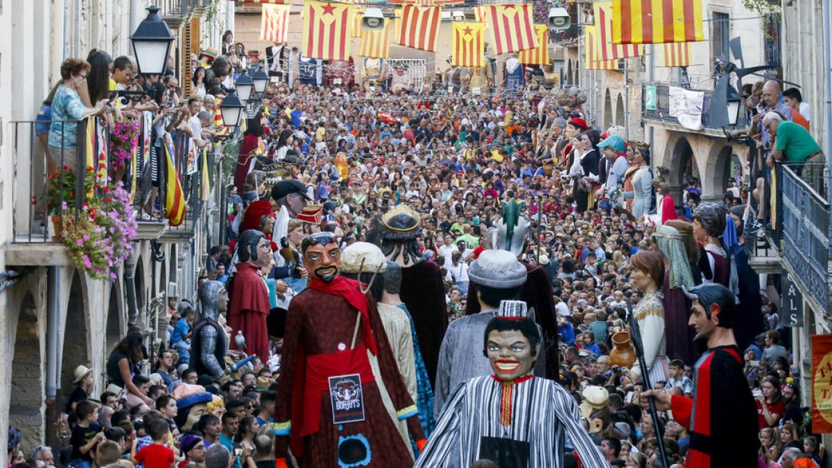 Pasada edición de la fiesta mayor de Les Borges Blanques.