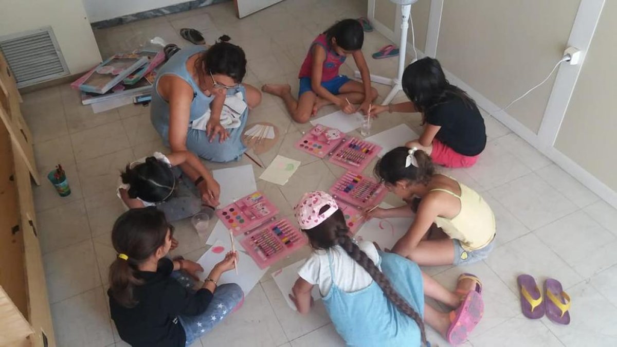El projecte Humanitat atén una vintena de famílies amb nens.