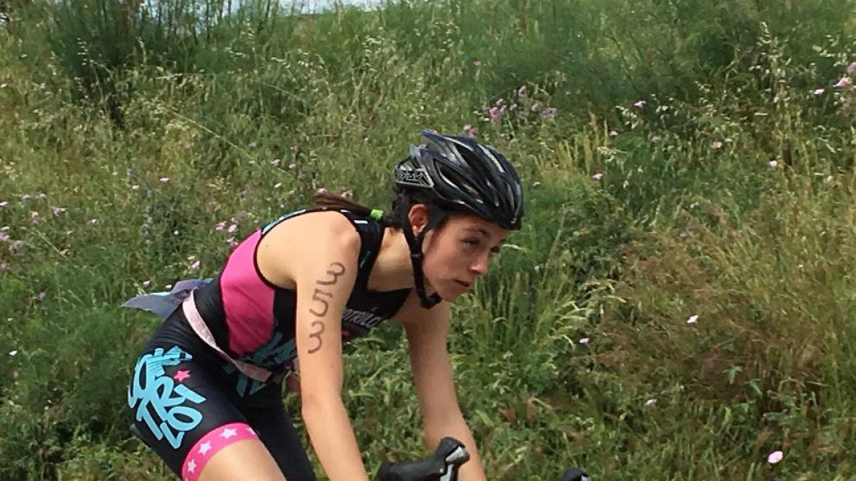 Victòria de Zoe Escobar en triatló