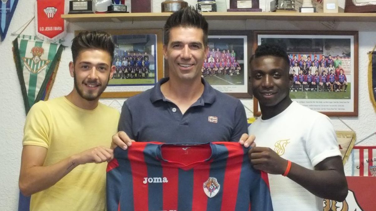 Madio Hans i Álex Cañero, nous fitxatges del Tàrrega