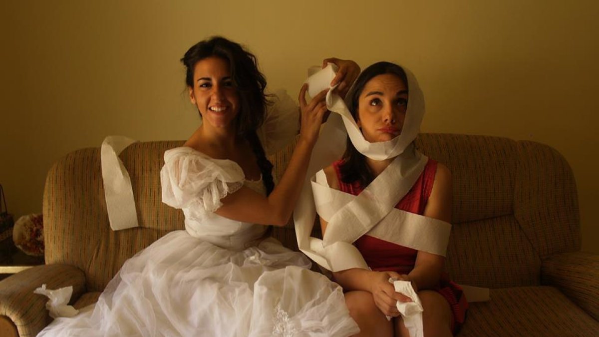 Les protagonistes de ‘Crisi existencial, el musical’, de LesMus Teatre.